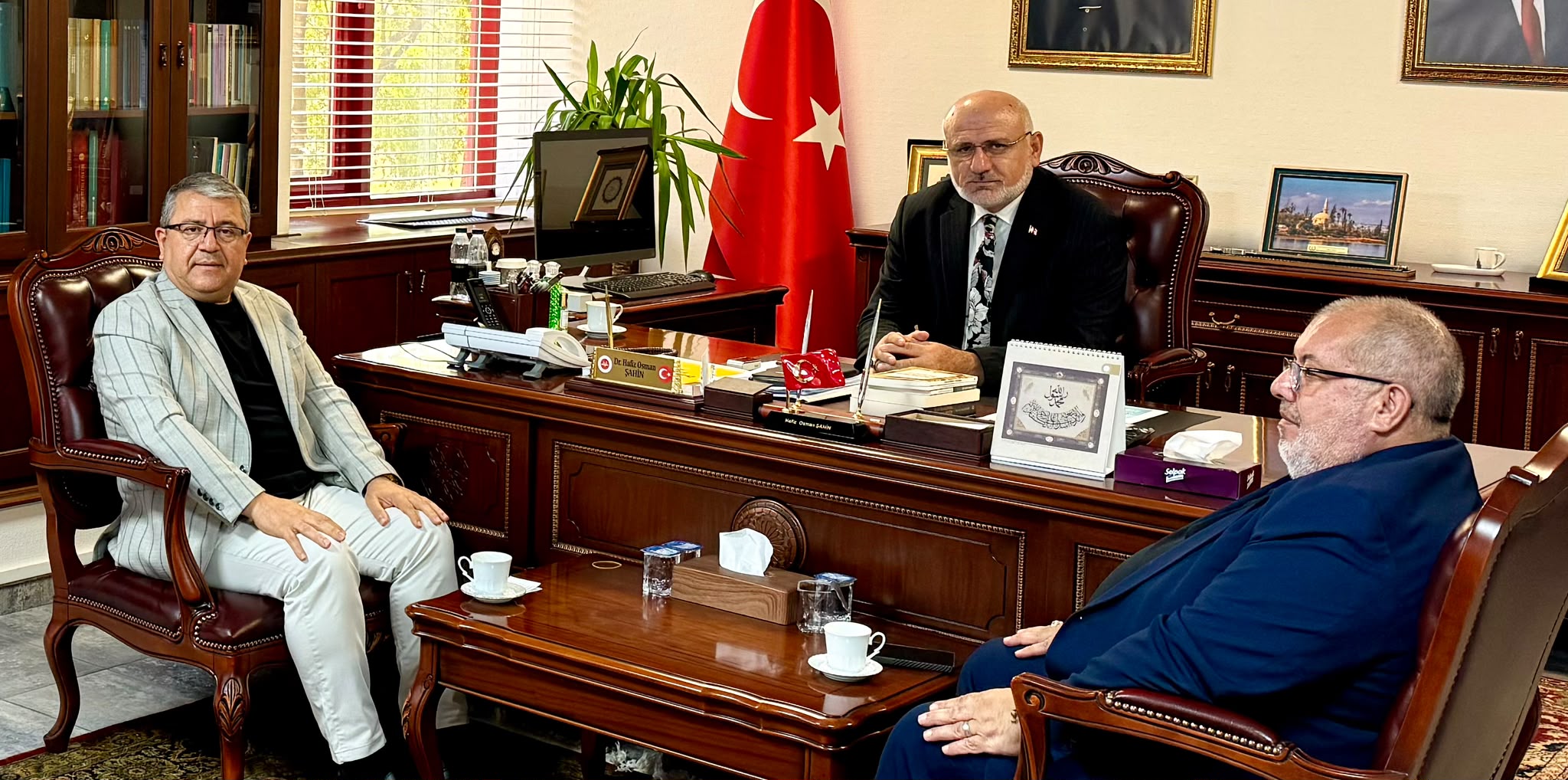 Başkan Yardımcısı Şahin ile Görüştük